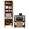 Cozinha Compacta Santo André 3 Portas 1 Gaveta Nature - Kaiki Móveis