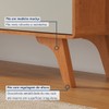 Rack para TV Até 75 Polegadas Ares 3 Gavetas Naturalle/Off White - Mavaular
