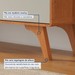 Rack para TV Até 75 Polegadas Ares 3 Gavetas Naturalle/Off White - Mavaular
