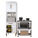 Cozinha Compacta Santo André 3 Portas 1 Gaveta Branco - Kaiki Móveis