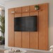Painel para TV Até 75 Polegadas Zeus com Prateleira 100% Mdf Naturalle - Mavaular
