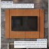 Painel para TV Até 65 Polegadas Ares 100% Mdf Naturalle - Mavaular