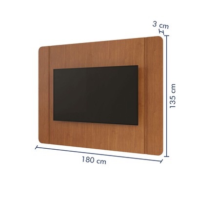 Painel para TV Até 65 Polegadas Ares 100% Mdf Naturalle - Mavaular