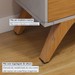 Sala de Estar Completa Granada 3 Portas 1 Gaveta 100% Mdf Naturale/Off White - Mavaular