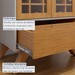 Sala de Estar Completa Granada 3 Portas 1 Gaveta 100% Mdf Naturale/Off White - Mavaular
