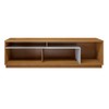 Sala de Estar Completa Granada Piazza 3 Portas 3 Gavetas 100% Mdf Naturale/Off White - Mavaular
