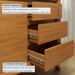 Sala de Estar Completa Granada Piazza 3 Portas 3 Gavetas 100% Mdf Naturale/Off White - Mavaular