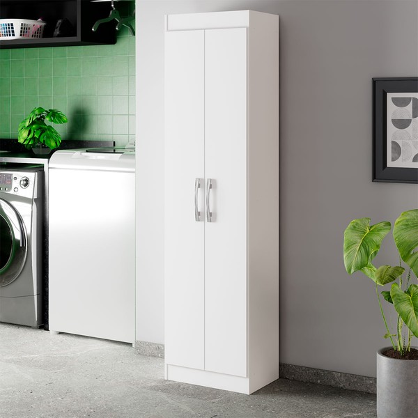 Armário Multiuso Astori 2 Portas Multiuso Branco - Pnr Móveis