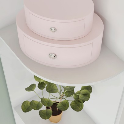 Quarto de Bebê Completo Hope 2 Portas 6 Gavetas Branco - Pnr Móveis