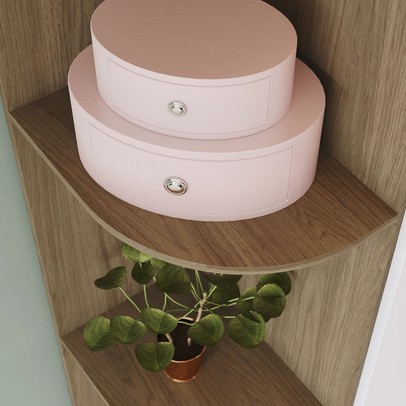 Quarto de Bebê Completo Hope 2 Portas 6 Gavetas Rústico/Branco - Pnr Móveis