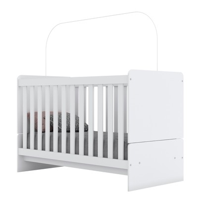 Quarto de Bebê Completo Hope 2 Portas 2 Gavetas Branco - Pnr Móveis