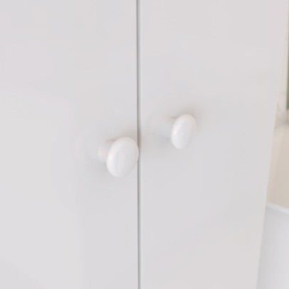 Quarto de Bebê Completo Hope 2 Portas 6 Gavetas Ie02 Branco - Pnr Móveis