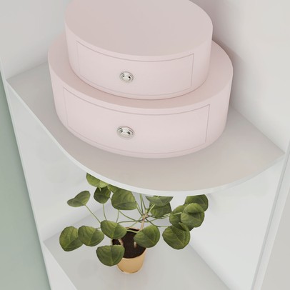 Quarto de Bebê Completo Hope 2 Portas 6 Gavetas Ie02 Branco - Pnr Móveis