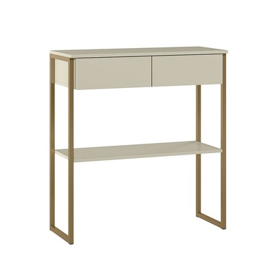 Aparador Industrial Anubis 2 Gavetas Off White - Pnr Móveis