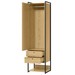 Closet Industrial Anubis 1 Porta 2 Gavetas Pinus 17321 - Pnr Móveis