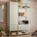 Closet Industrial Anubis 1 Porta 4 Gavetas Off White 17520 - Pnr Móveis