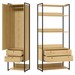 Closet Industrial Anubis 1 Porta 4 Gavetas Pinus 17520 - Pnr Móveis