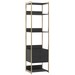 Closet Industrial Anubis 2 Gavetas Preto 17213 - Pnr Móveis