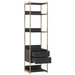 Closet Industrial Anubis 2 Gavetas Preto 17213 - Pnr Móveis