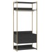 Closet Industrial Anubis 2 Gavetas Preto 17251 - Pnr Móveis