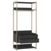 Closet Industrial Anubis 2 Gavetas Preto 17251 - Pnr Móveis