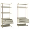Closet Industrial Anubis 4 Gavetas Off White 17517 - Pnr Móveis