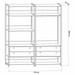 Closet Industrial Anubis 4 Gavetas Pinus 17517 - Pnr Móveis