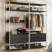 Closet Industrial Anubis 4 Gavetas Preto 17517 - Pnr Móveis