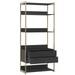Closet Industrial Anubis 2 Gavetas Preto 17302 - Pnr Móveis