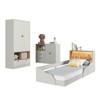 Quarto Infantil Completo Montessoriana Lille 4 Portas 5 Gavetas com Led Arenas - Art In Móveis