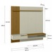 Painel para TV Até 65 Polegadas Nuke 1 Gaveta Off White/Cedro - Pnr Móveis