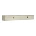 Rack para TV Até 55 Polegadas Nuke 2 Portas Off White/Bege - Pnr Móveis