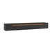 Rack para TV Até 55 Polegadas Suspenso Nuke Off White/Preto - Pnr Móveis