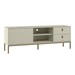 Rack para TV Até 60 Polegadas Industrial Anubis Off White - Pnr Móveis