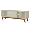 Rack para TV Até 60 Polegadas Vertigo 1 Porta Off White - Pnr Móveis