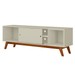 Rack para TV Até 60 Polegadas Vertigo 1 Porta Off White - Pnr Móveis
