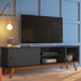 Rack para TV Até 60 Polegadas Vertigo 1 Porta Preto - Pnr Móveis