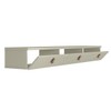 Rack para TV Até 65 Polegadas Suspenso Nuke 3 Portas Off White - Pnr Móveis