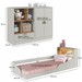 Quarto Infantil Completo Montessoriana Lille 2 Portas 1 Gaveta com Led Arenas - Art In Móveis
