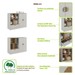 Quarto Infantil Completo Montessoriana Lille 2 Portas 1 Gaveta com Led Arenas - Art In Móveis
