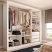 Guarda-Roupa Casal Cali 3 Portas 3 Gavetas com Espelho Branco - Panorama Móveis