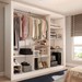 Guarda-Roupa Casal Cali Slim 3 Portas com Espelho Branco - Panorama Móveis