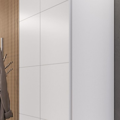 Sapateira Lia 1 Porta 5 Prateleiras 100% Mdf  Branco - Pnr Móveis