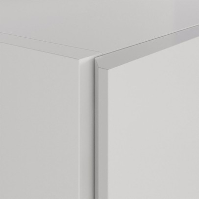 Sapateira Lia 1 Porta 5 Prateleiras 100% Mdf  Branco - Pnr Móveis