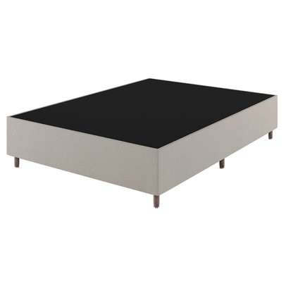 Base Cama Box Casal Lunare Boucle - Vian