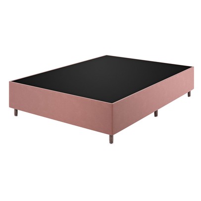 Base Cama Box Casal Lunare Turkey Rose - Vian