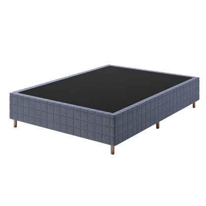 Base de Cama Box Casal Lunare Rustico Azul - Vian