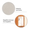Guarda-Roupa Fiore 4 Portas 3 Gavetas Mel - Pnr Móveis