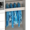 Guarda-Roupa Fiore 4 Portas 3 Gavetas Branco - Pnr Móveis