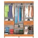 Guarda-Roupa Solteiro Basile 8 Portas 2 Gavetas Cinamomo - Pnr Móveis